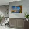 92409-239.jpg Waterfall on Cave Poster