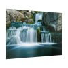 Waterfall Tumbling Down From Rocks Poster