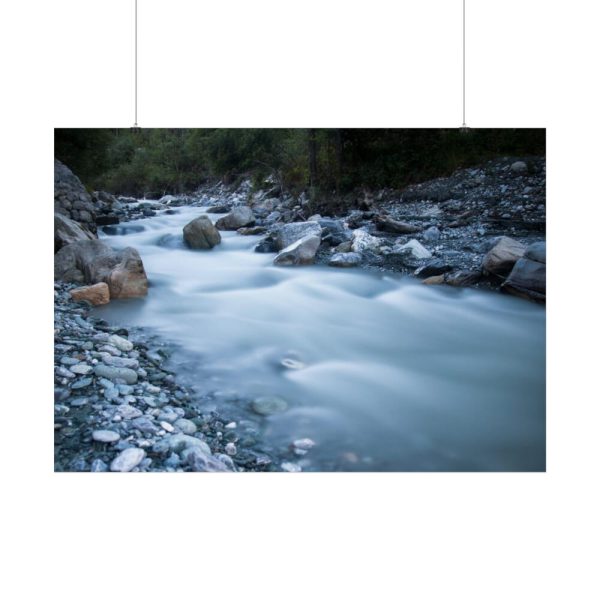 Long Exposure of Stream Poster