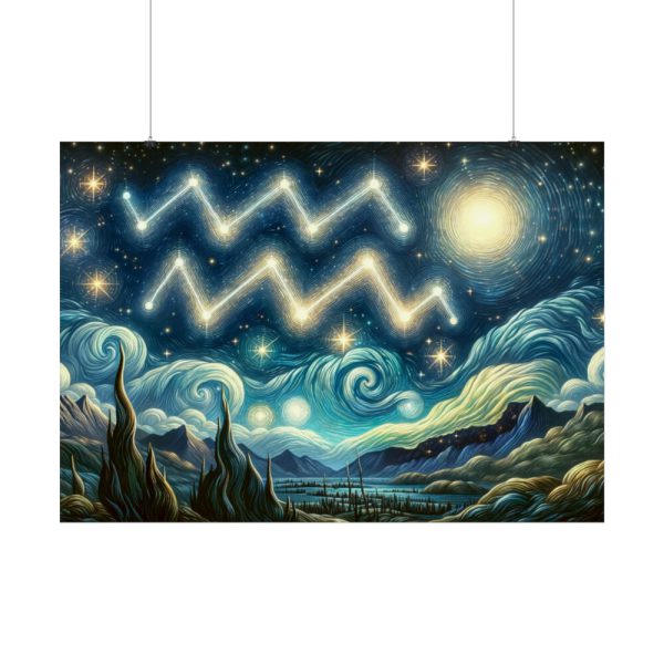 92409-26.jpg Zodiac Sign of Aquarius Poster