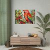 92409-268.jpg Branch Surrounded by Pine and Holly Berry Poster