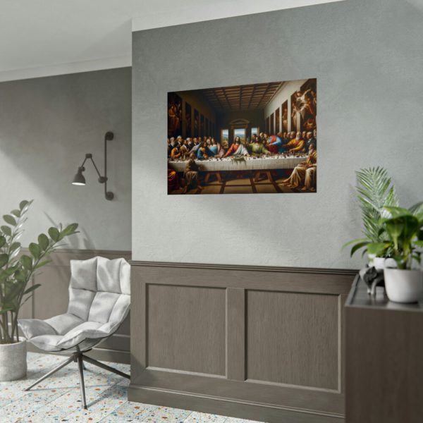 92409-279.jpg Leonardo da Vinci's The Last Supper World Leaders From Historical Periods Poster