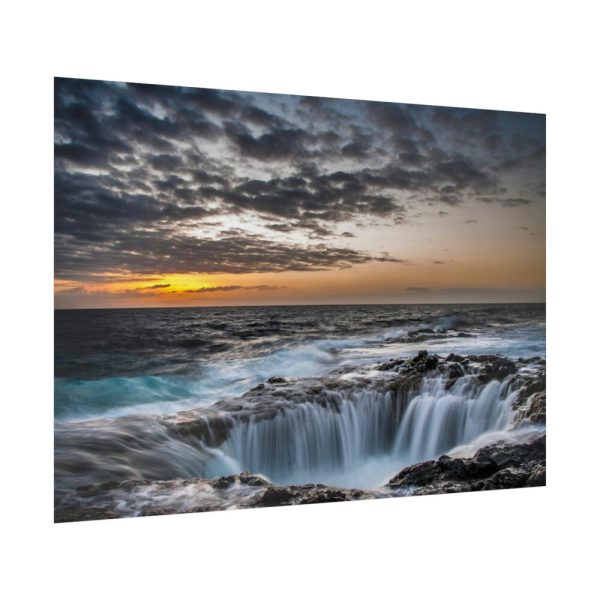 92409-297.jpg Waterfalls under the sky Poster
