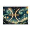 Zodiac Sign of Pisces Poster
