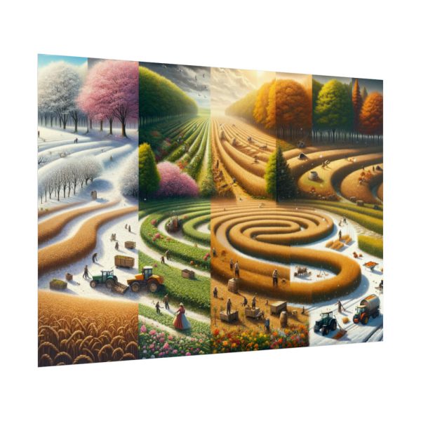 92409-312.jpg Four Seasons of Harvest Poster