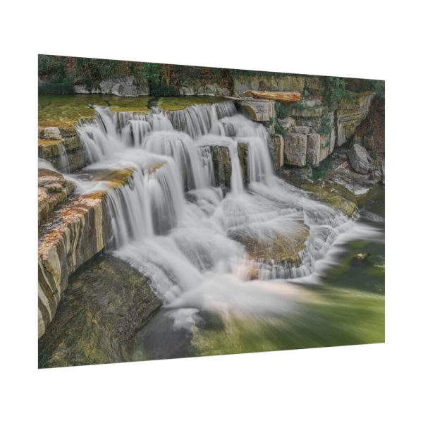 Falls on Taughannock Creek Poster