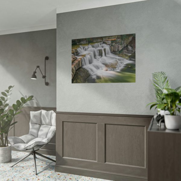 Falls on Taughannock Creek Poster