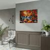 92409-339.jpg Autumn Waterfall Scene Poster