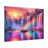 92409-347.jpg Colorful Waterfall Poster