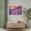 92409-348.jpg Colorful Waterfall Poster