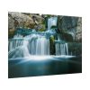 92409-367.jpg Waterfall in Mountains Poster