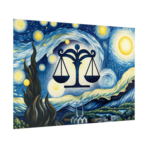 Zodiac Sign of Libra Poster