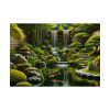 92409-375.jpg Zen Waterfall Garden in Japanese Style Poster