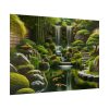 92409-377.jpg Zen Waterfall Garden in Japanese Style Poster