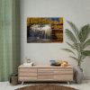 92409-383.jpg Waterfall in Autumn Poster