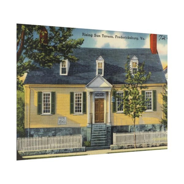 92409-422.jpg Rising Sun Tavern, Fredericksburg Poster