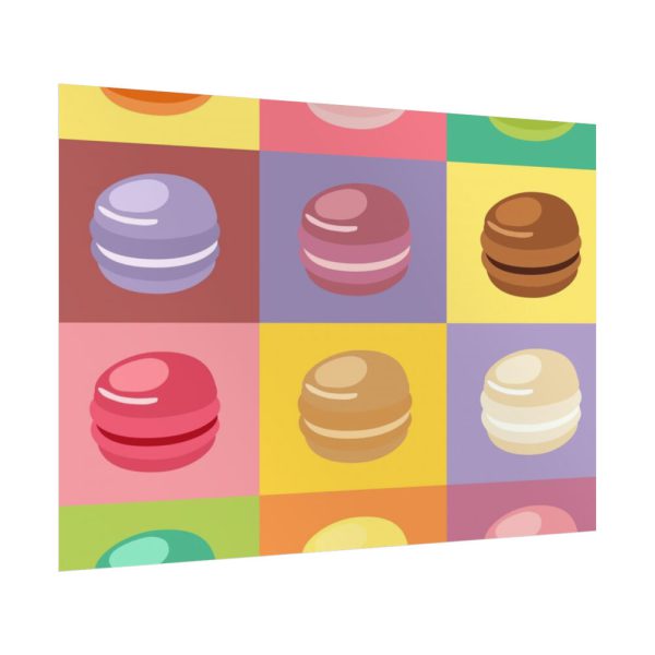 Macarons Pop Art Poster