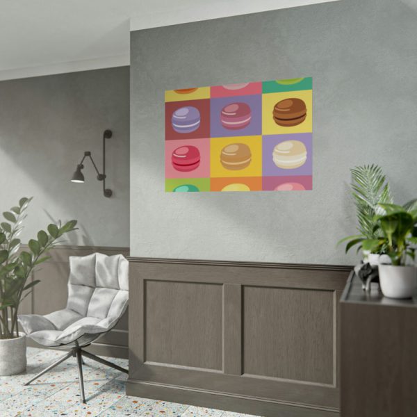 Macarons Pop Art Poster
