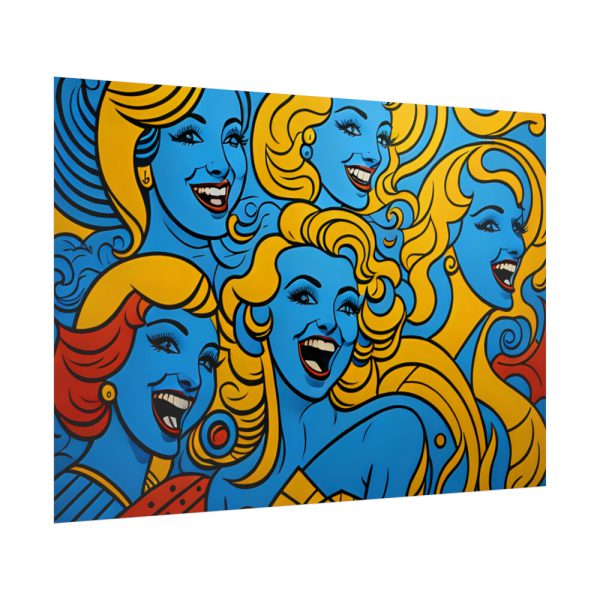 92409-477.jpg Pop Art People Laughing II Poster