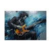 92409-500.jpg Man Playing Electric Guitar Art Poster