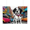 92409-511.jpg Cartoon Dog Art Illustration Poster