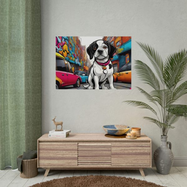 92409-513.jpg Cartoon Dog Art Illustration Poster