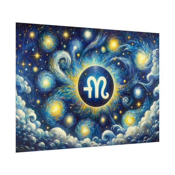 92409-52.jpg Zodiac Sign of Capricorn Poster