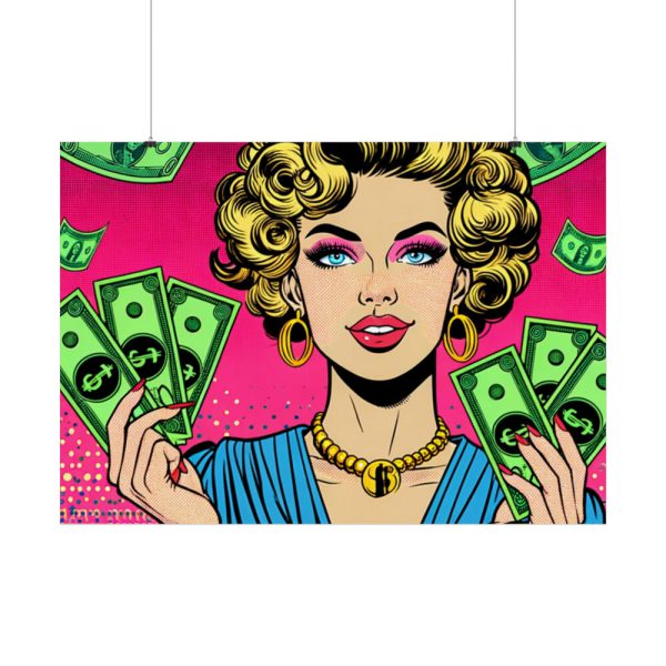 92409-526.jpg Girl With Money Poster