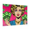 92409-527.jpg Girl With Money Poster