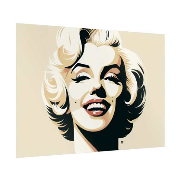92409-537.jpg Marilyn Monroe Capturing Iconic Presence And Charisma Poster
