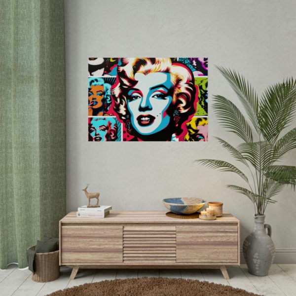 Marilyn Monroe's Iconic Presence and Charisma Poster