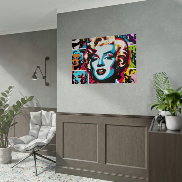Marilyn Monroe's Iconic Presence and Charisma Poster