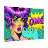 OMG Comics Abstraction Poster