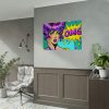 OMG Comics Abstraction Poster