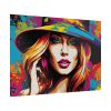 Woman Pop Art Graffiti II Poster
