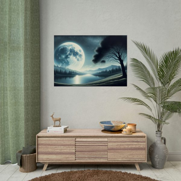 92409-58.jpg Serene Night Landscape Poster