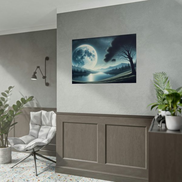 92409-59.jpg Serene Night Landscape Poster