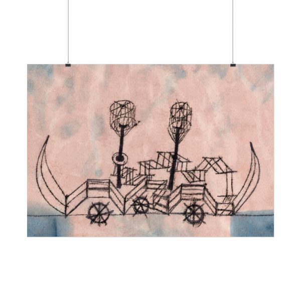 92409-596.jpg Alter Dampfer (Old Steamboat) (1922) by Paul Klee Poster