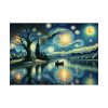 92409-60.jpg Men On the Boat in the Night Poster