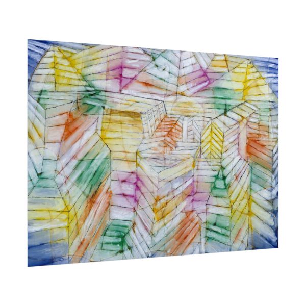 92409-602.jpg Theater–Mountain–Construction (1920) by Paul Klee Poster