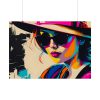 92409-616.jpg Woman Pop Art Graffiti Art III Poster