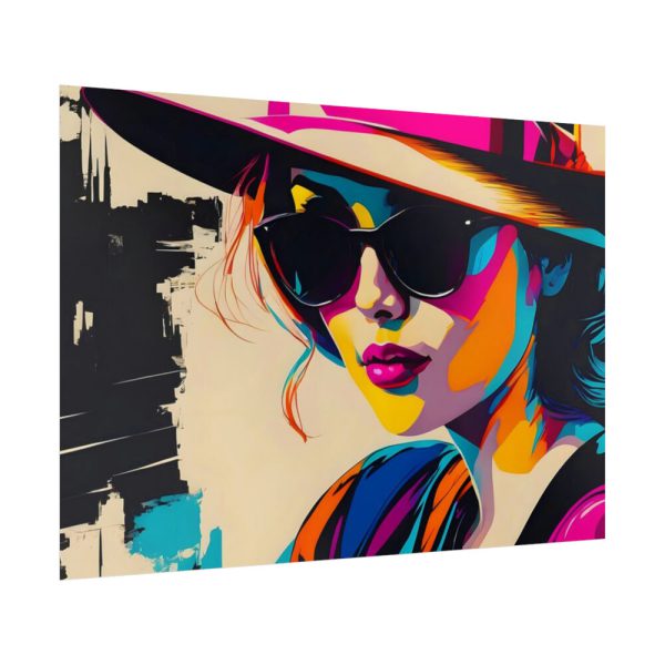 92409-617.jpg Woman Pop Art Graffiti Art III Poster