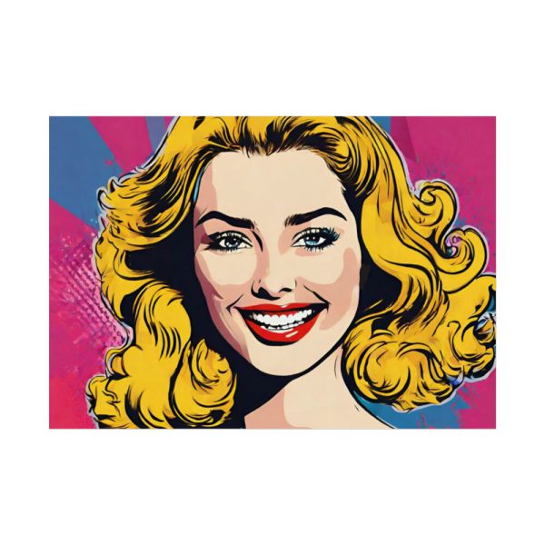 92409-620.jpg Pop Art Woman Poster