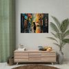 Pop Art Alley Cat Print Poster