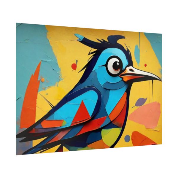 Bird Abstract Pop Art Print Poster