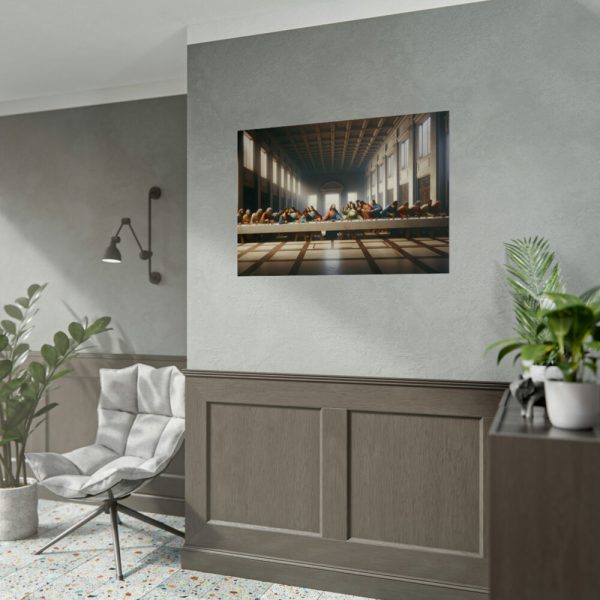 92409-84.jpg Composition Inspired by Leonardo da Vinci's The Last Supper Poster