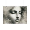 92409-86.jpg Woman Inspired by Leonardo da Vinci Poster