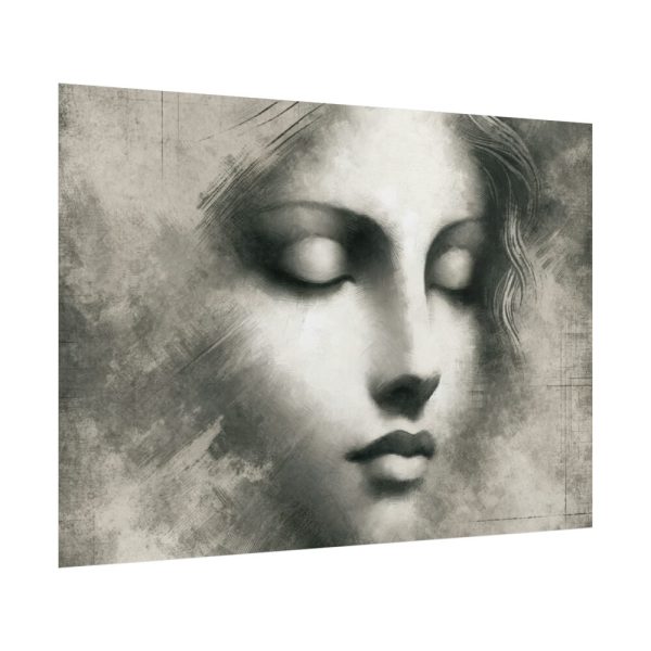 92409-87.jpg Woman Inspired by Leonardo da Vinci Poster