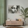 92409-88.jpg Woman Inspired by Leonardo da Vinci Poster