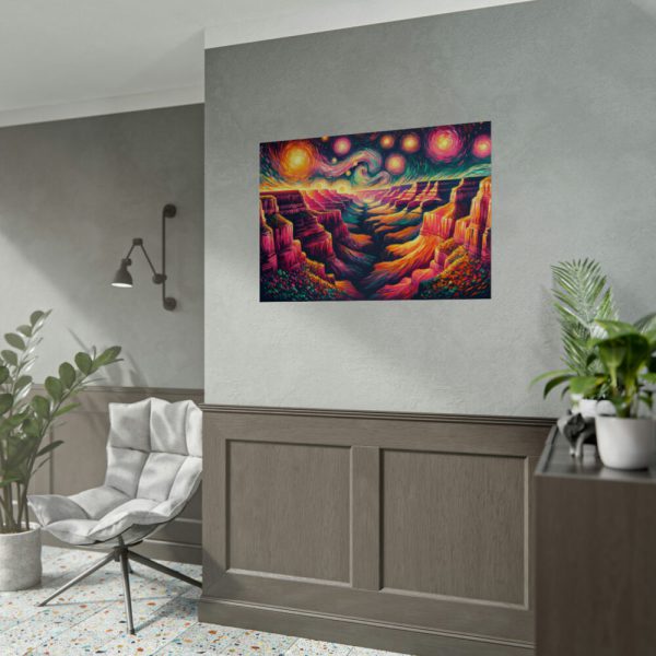 92409-9.jpg Grand Canyon Under Starry Night Night Poster